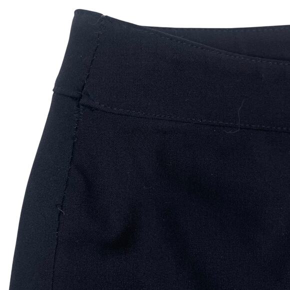 Lafayette 148 Wool Blend Taper Leg Dress Pants Navy Blue Size 0 - Picture 4 of 8